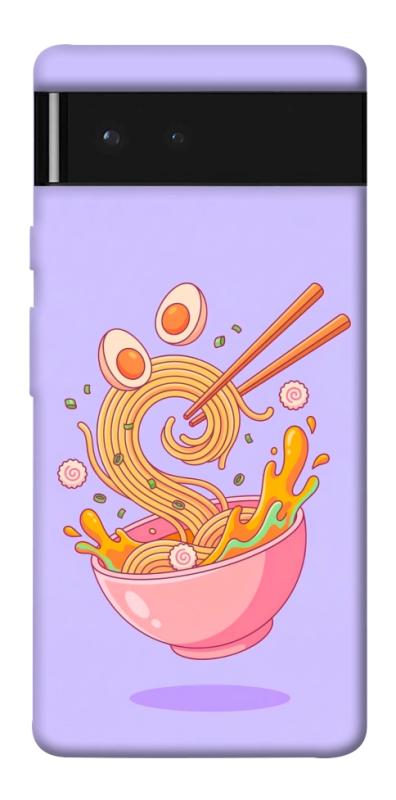 Чехол itsPrint Cartoon noodles для Google Pixel 6, еда, купить оптом с доставкой
