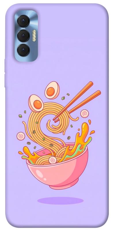 Чехол itsPrint Cartoon noodles для TECNO Spark 8P, еда, купить оптом с доставкой