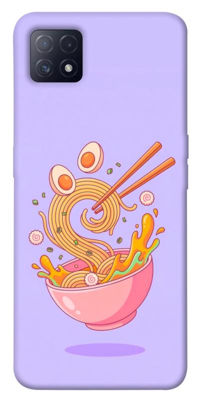 Чехол itsPrint Cartoon noodles для Oppo A72 5G / A73 5G, еда, купить оптом с доставкой