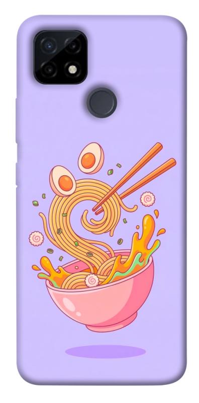 Чехол itsPrint Cartoon noodles для Realme C12, еда, купить оптом с доставкой