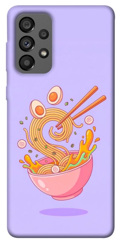Чехол itsPrint Cartoon noodles для Samsung Galaxy A73 5G, еда, купить оптом с доставкой