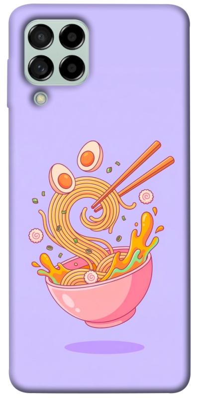 Чехол itsPrint Cartoon noodles для Samsung Galaxy M53 5G, еда, купить оптом с доставкой