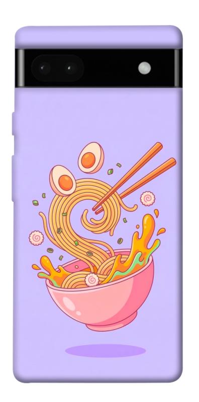 Чехол itsPrint Cartoon noodles для Google Pixel 6a, еда, купить оптом с доставкой