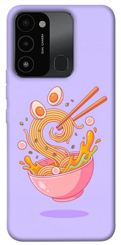 Чехол itsPrint Cartoon noodles для TECNO Spark 8C, еда, купить оптом с доставкой