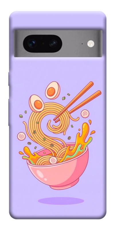 Чехол itsPrint Cartoon noodles для Google Pixel 7, еда, купить оптом с доставкой