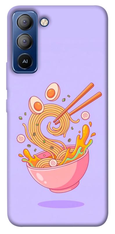 Чехол itsPrint Cartoon noodles для TECNO Pop 5 LTE, еда, купить оптом с доставкой