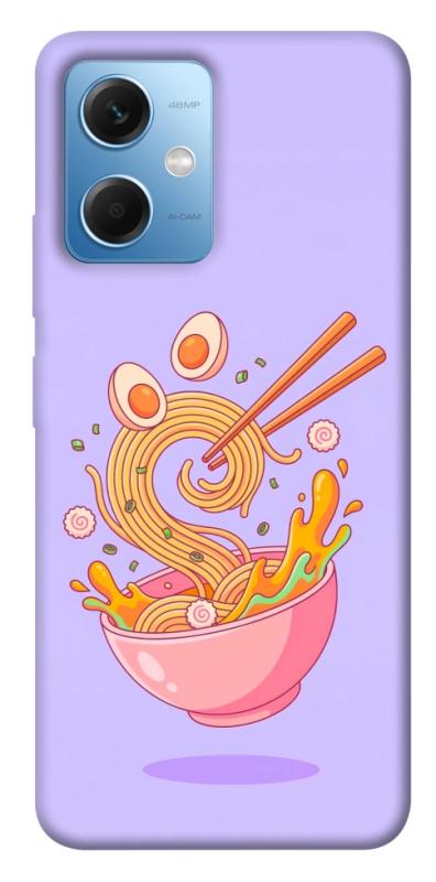 Чехол itsPrint Cartoon noodles для Xiaomi Redmi Note 12 5G, еда, купить оптом с доставкой