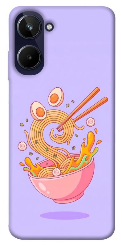 Чехол itsPrint Cartoon noodles для Realme 10 4G, еда, купить оптом с доставкой