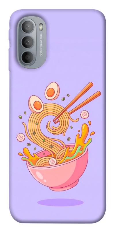 Чехол itsPrint Cartoon noodles для Motorola Moto G31, еда, купить оптом с доставкой