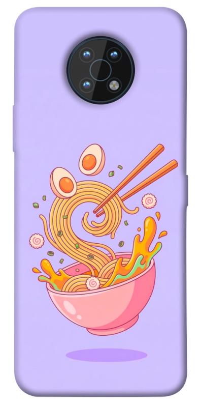 Чехол itsPrint Cartoon noodles для Nokia G50, еда, купить оптом с доставкой