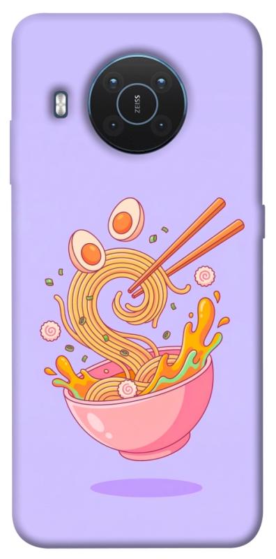 Чехол itsPrint Cartoon noodles для Nokia X10 / X20, еда, купить оптом с доставкой