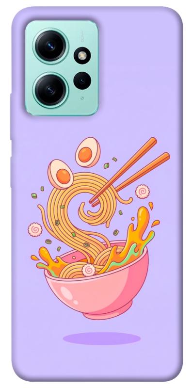 Чехол itsPrint Cartoon noodles для Xiaomi Redmi Note 12 4G, еда, купить оптом с доставкой