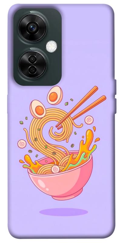 Чехол itsPrint Cartoon noodles для OnePlus Nord CE 3 Lite, еда, купить оптом с доставкой