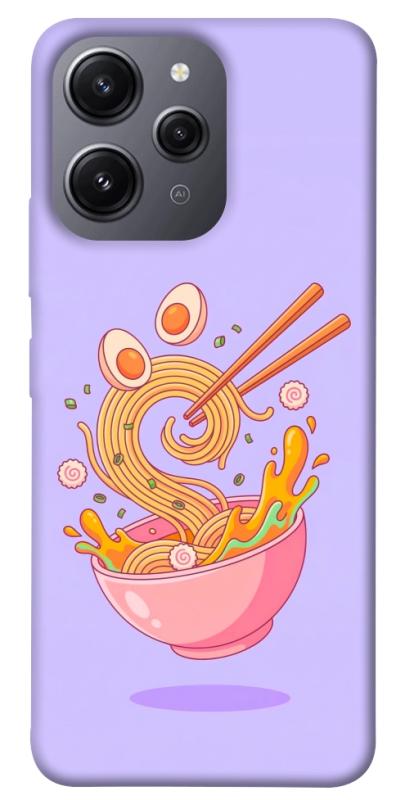 Чехол itsPrint Cartoon noodles для Xiaomi Redmi 12, еда, купить оптом с доставкой