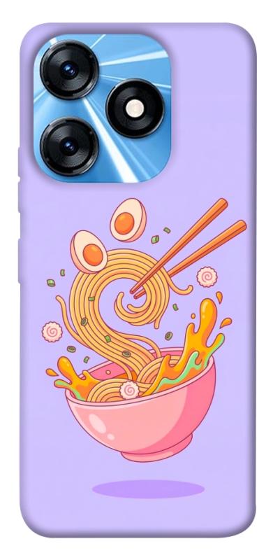 Чехол itsPrint Cartoon noodles для TECNO Spark 10 Pro, еда, купить оптом с доставкой