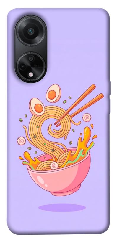 Чехол itsPrint Cartoon noodles для Oppo A98, еда, купить оптом с доставкой