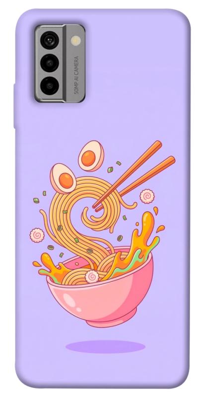 Чехол itsPrint Cartoon noodles для Nokia G22, еда, купить оптом с доставкой