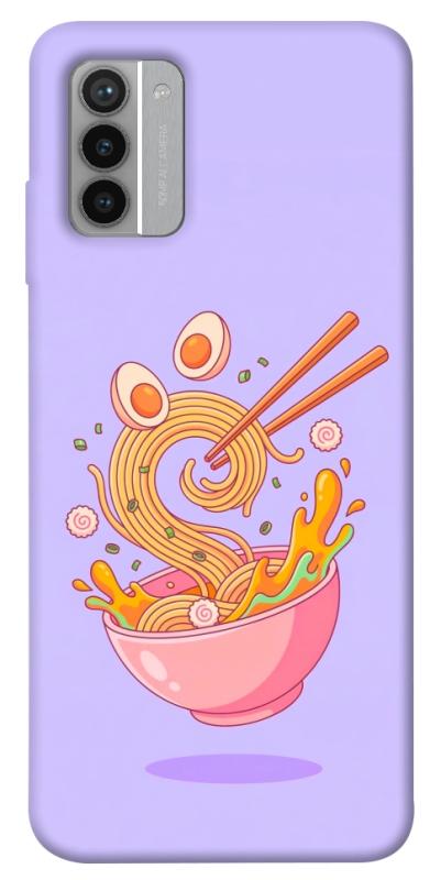 Чехол itsPrint Cartoon noodles для Nokia G42, еда, купить оптом с доставкой