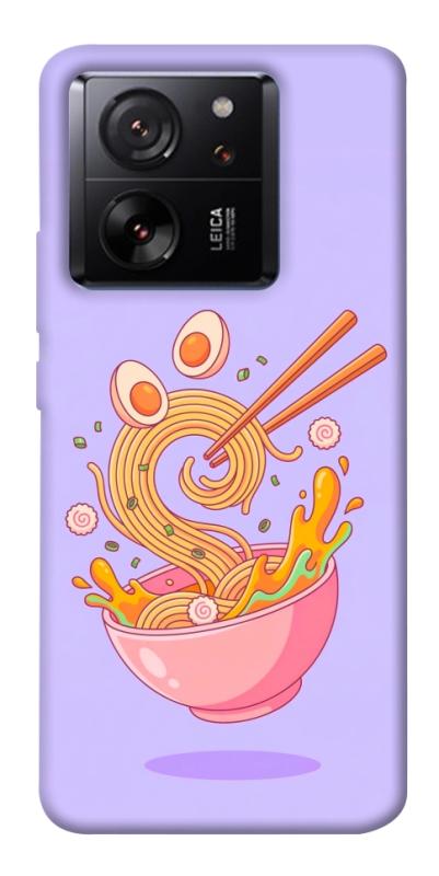Чехол itsPrint Cartoon noodles для Xiaomi 13T, еда, купить оптом с доставкой