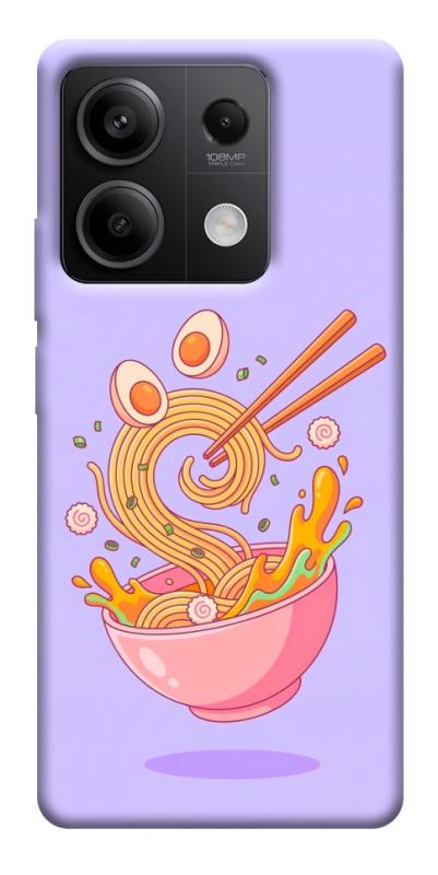 Чехол itsPrint Cartoon noodles для Xiaomi Redmi Note 13 5G, еда, купить оптом с доставкой