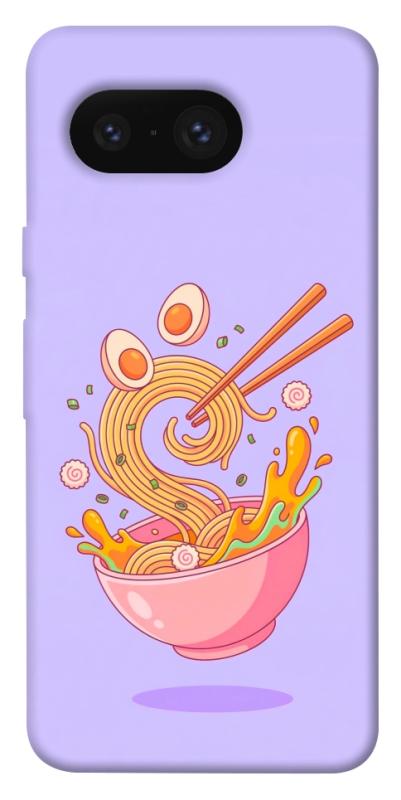 Чехол itsPrint Cartoon noodles для Google Pixel 8, еда, купить оптом с доставкой