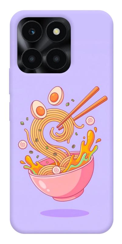 Чехол itsPrint Cartoon noodles для Huawei Honor X6a, еда, купить оптом с доставкой