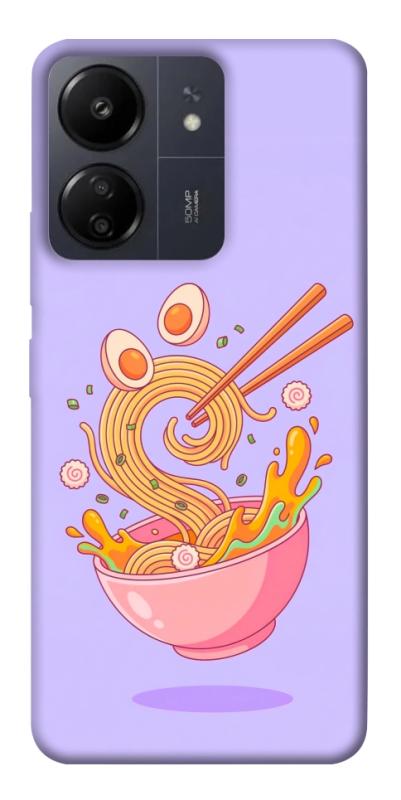 Чехол itsPrint Cartoon noodles для Xiaomi Redmi 13C, еда, купить оптом с доставкой