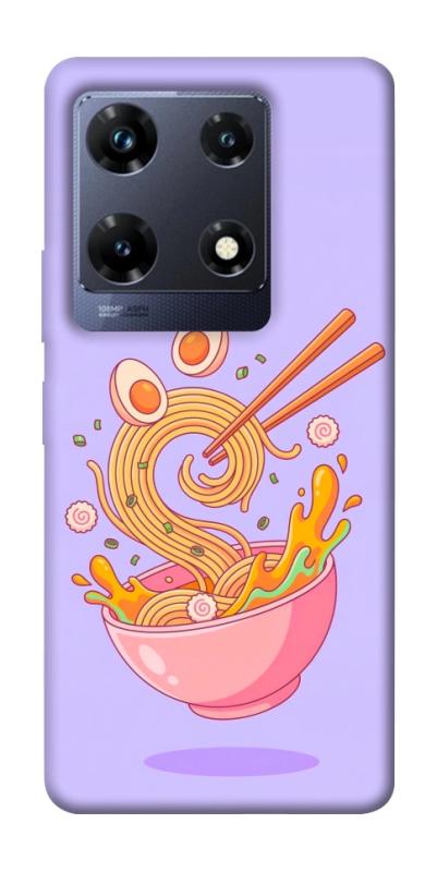 Чехол itsPrint Cartoon noodles для Infinix Note 30 Pro, еда, купить оптом с доставкой