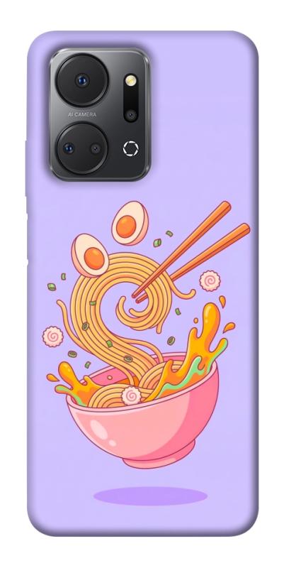 Чехол itsPrint Cartoon noodles для Huawei Honor X7a, еда, купить оптом с доставкой