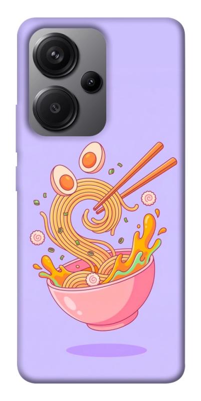 Чехол itsPrint Cartoon noodles для Xiaomi Redmi Note 13 Pro+, еда, купить оптом с доставкой