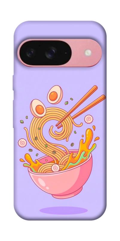 Чехол itsPrint Cartoon noodles для Google Pixel 9, еда, купить оптом с доставкой