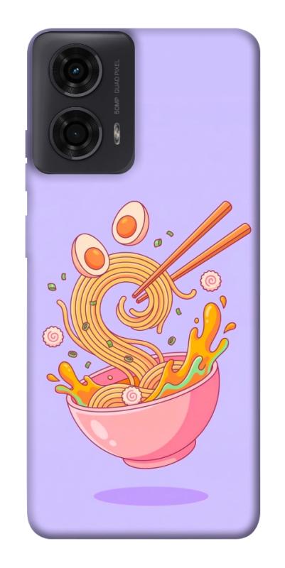 Чехол itsPrint Cartoon noodles для Motorola Moto G24, еда, купить оптом с доставкой