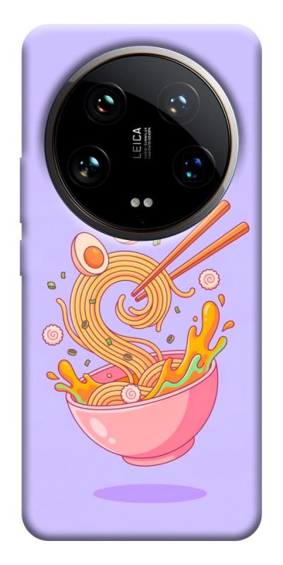 Чехол itsPrint Cartoon noodles для Xiaomi 14 Ultra, еда, купить оптом с доставкой