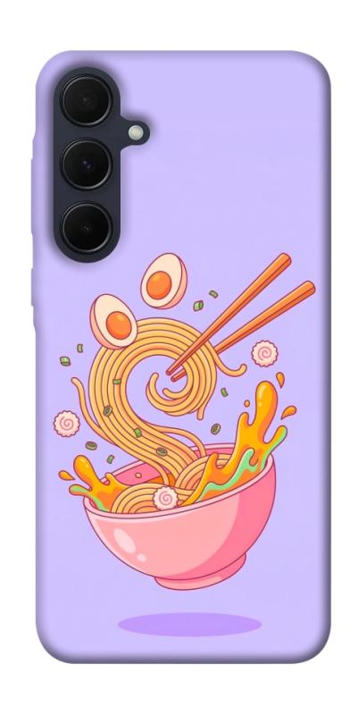 Чехол itsPrint Cartoon noodles для Samsung Galaxy A55, еда, купить оптом с доставкой