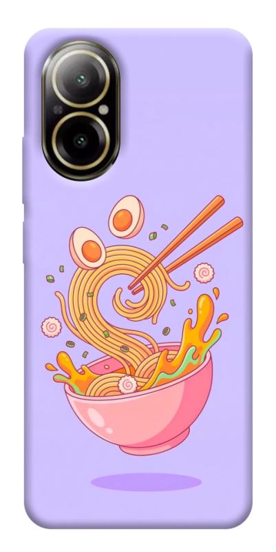 Чехол itsPrint Cartoon noodles для Realme C67 4G, еда, купить оптом с доставкой