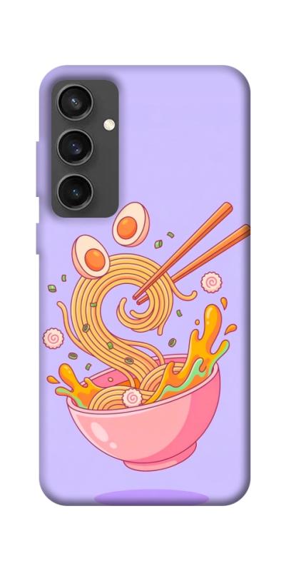 Чехол itsPrint Cartoon noodles для Samsung Galaxy S24 FE, еда, купить оптом с доставкой