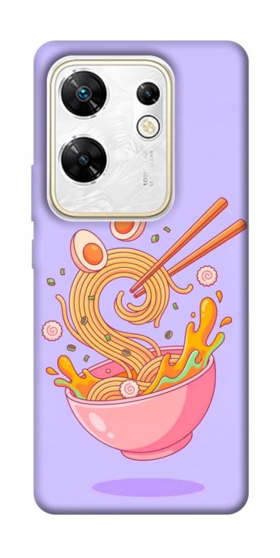 Чохол itsPrint Cartoon noodles для Infinix Zero 30 4G, їжа, купити оптом з доставкою