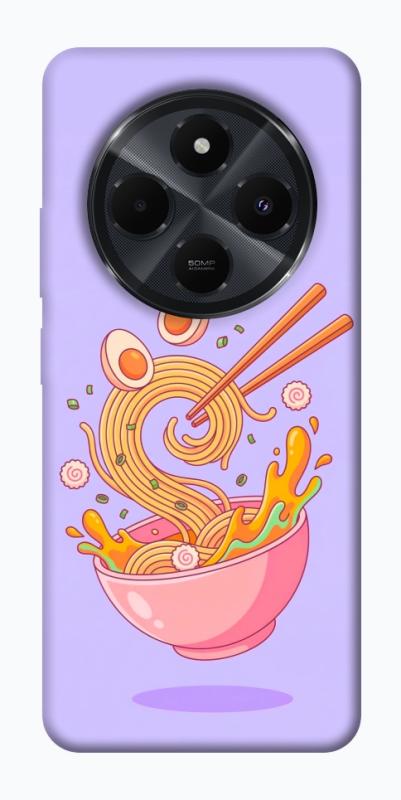 Чехол itsPrint Cartoon noodles для Xiaomi Redmi 14C / Poco C75, еда, купить оптом с доставкой