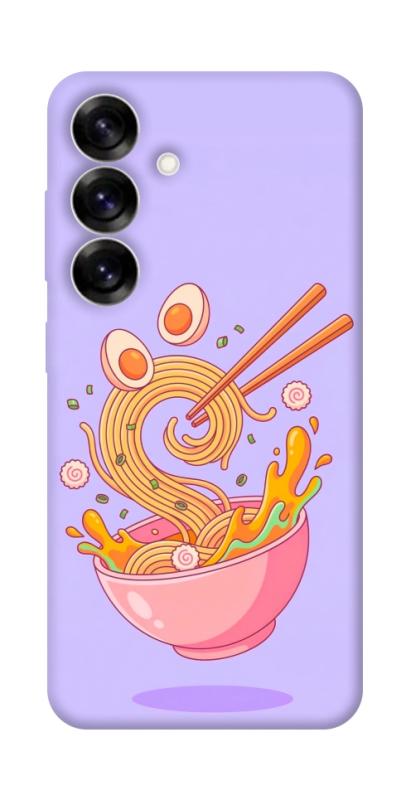 Чехол itsPrint Cartoon noodles для Samsung Galaxy S25, еда, купить оптом с доставкой