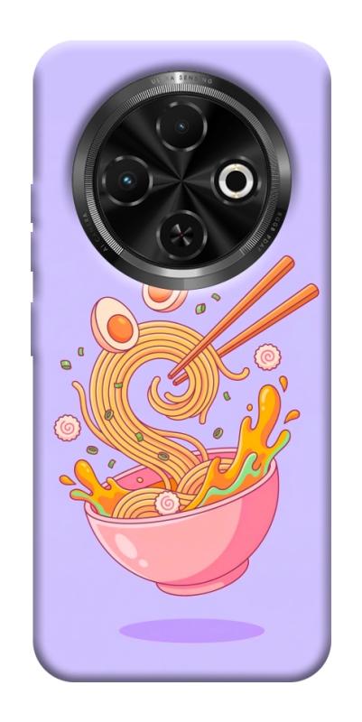 Чохол itsPrint Cartoon noodles для TECNO Spark 30C, їжа, купити оптом з доставкою