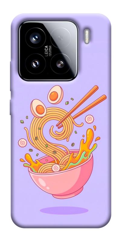 Чехол itsPrint Cartoon noodles для Xiaomi 15, еда, купить оптом с доставкой