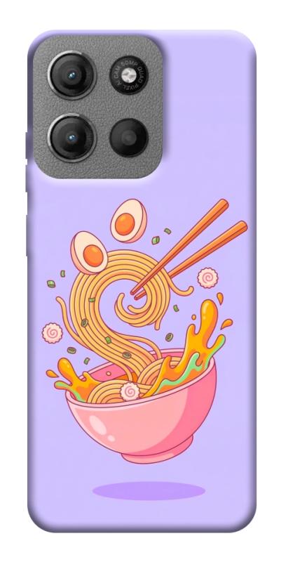 Чохол itsPrint Cartoon noodles для Motorola Moto G15 4G, їжа, купити оптом з доставкою