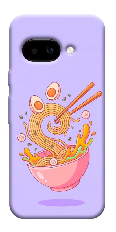 Чехол itsPrint Cartoon noodles для Google Pixel 9a, еда, купить оптом с доставкой