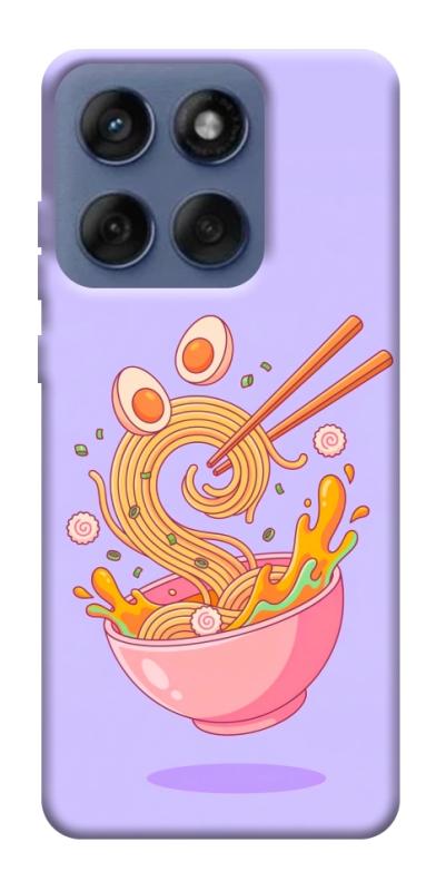 Чехол itsPrint Cartoon noodles для Motorola Edge 60 Fusion, еда, купить оптом с доставкой