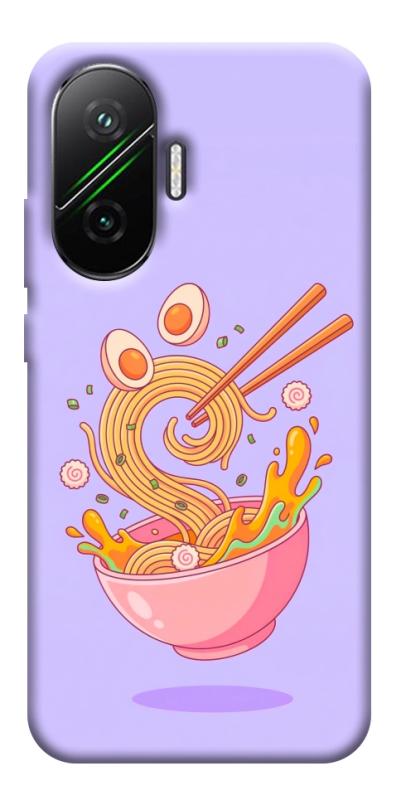 Чехол itsPrint Cartoon noodles для Xiaomi Poco F7, еда, купить оптом с доставкой