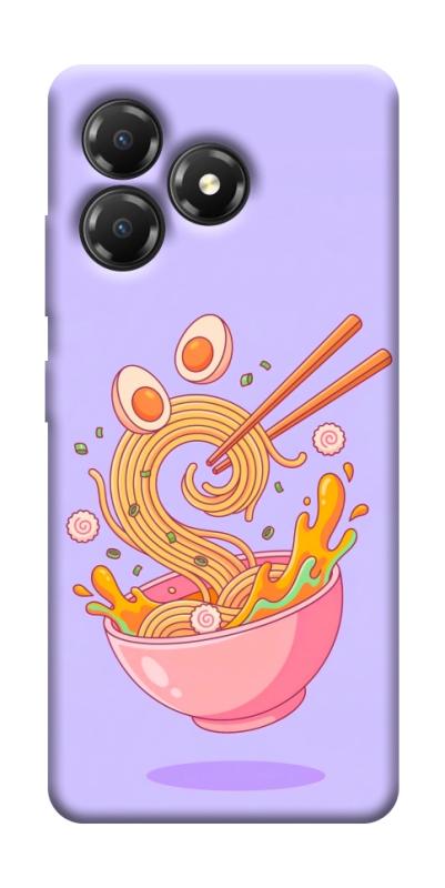 Чохол itsPrint Cartoon noodles для ZTE Blade A36, їжа, купити оптом з доставкою