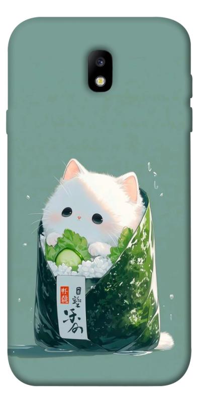 Чехол itsPrint Cat onigiri для Samsung J730 Galaxy J7 (2017), еда, купить оптом с доставкой