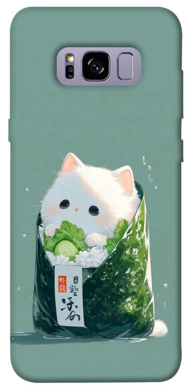 Чехол itsPrint Cat onigiri для Samsung G955 Galaxy S8 Plus, еда, купить оптом с доставкой