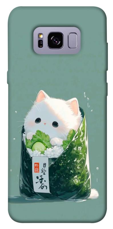 Чехол itsPrint Cat onigiri для Samsung G955 Galaxy S8 Plus, еда, купить оптом с доставкой