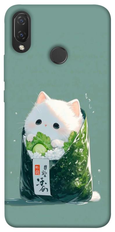 Чехол itsPrint Cat onigiri для Huawei P Smart+ (nova 3i), еда, купить оптом с доставкой